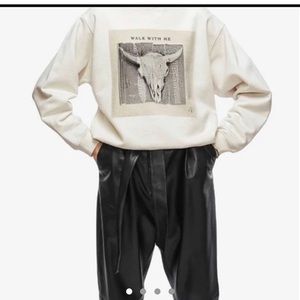 Anine Bing Walk With Me Sweatshirt